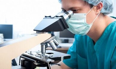 تشخيص الطفيليات في الجسم