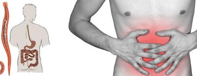 أعراض الطفيليات في جسم الإنسان